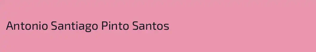 Antonio Santiago Pinto Santos